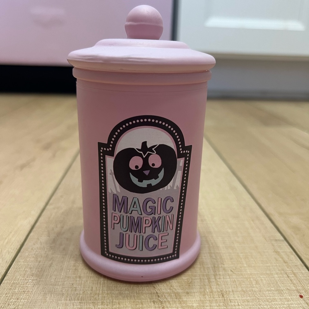 Ashland “Magic Pumpkin Juice” Pink Halloween Jar with Lid – Pretty Wicked